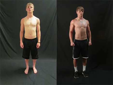 Chad Olsen: before and after photos side by side