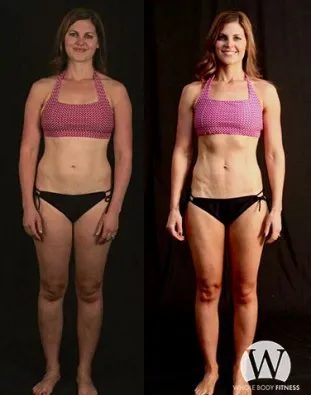 Edee: before and after photos side by side