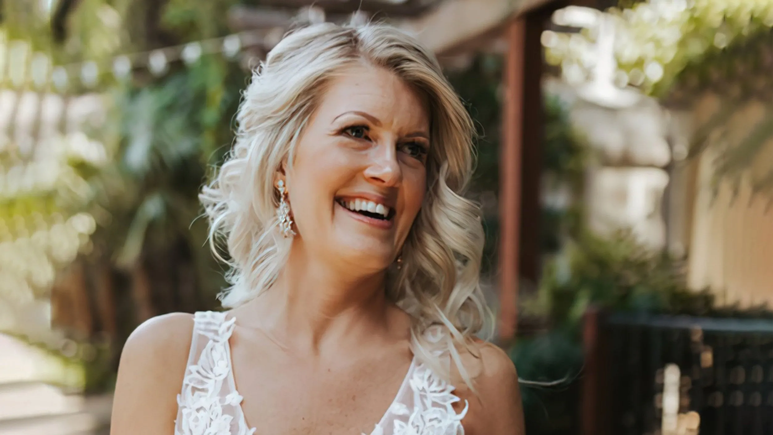 Kandi Manhart-Belding smiling outdoors