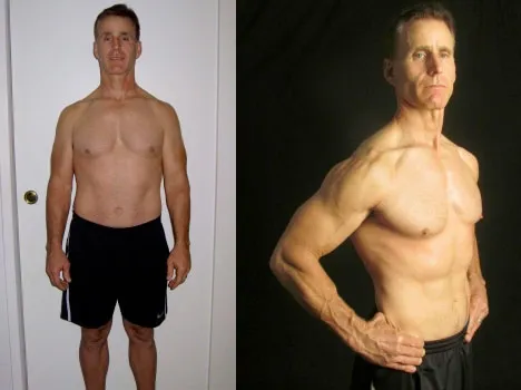 Patrick H.: before and after photos side by side